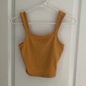 S yellow tank from forever 21